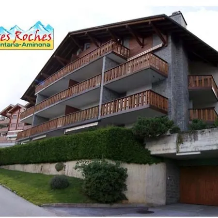 Hautes Roches - Magnifique Vue Sur La Montagne Appartamento Crans-Montana